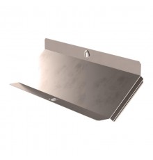 Крышка угла вертикально внутреннего 45 градусов Стандарт INOX (AISI 409) 400  PR16.3340  Промрукав