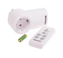 Радиоуправляемая розетка c пультом RX-001 (один пульт, одна розетка)  10-6020  REXANT