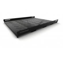 Полка стационарная TSH3H-650-RAL9004 усил.,гл.650мм,с бок.креп.,нагр.до 100 кг,д.шк.сер.TTB,TTBR,TTC2,485х650мм ,черн.  397132  Hyperline