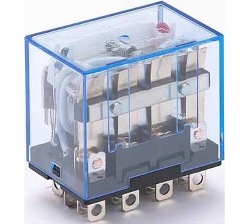 Промежуточное реле 4 конт. с инд. LED 10А 24В DC ПР-  23213DEK  DEKraft