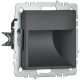 BRITE Подсветка LED встраиваемая ПЛ20-БрГ графит  BR-FL20-K53  IEK