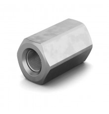 Гайка М10 DIN 6334 соединительная, класс прочности 6, гальван. цинк (в упаковке 50 шт), 069109  ГСМ-10.6-DIN-ЭЦ   Ostec