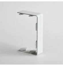 Переходник для РКК-100х60 и 100х40 соединительный (белый)  ПРС-100х60  Рувинил