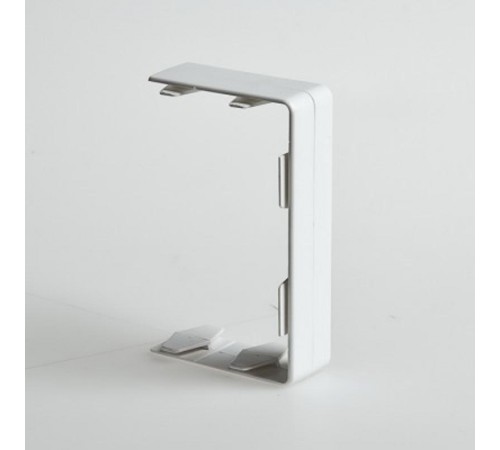 Переходник для РКК-100х60 и 100х40 соединительный (белый)  ПРС-100х60  Рувинил