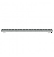 Прожектор светодиодный линейный. 1000мм. Теплый белый свет 2700К. 1620Лм. Алюминий. ULF-L52-18W-2700K-L100 220V IP65 SILVER UL-00008361  Uniel