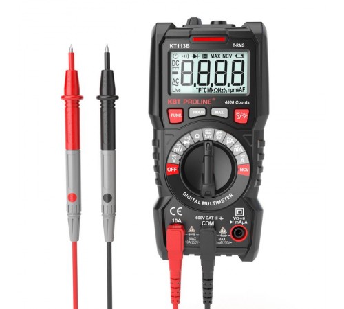 Мультиметр цифровой KT113B PROLINE  79125  КВТ