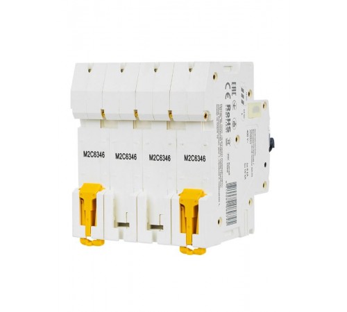 Выключатель автоматический четырехполюсный M06N 4P C 63А 6кА ARMAT  AR-M06N-4-C063  IEK