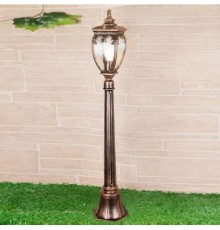 Светильник садово-парковый GLYF-8024F Andromeda F черное золото  a027998  Elektrostandard