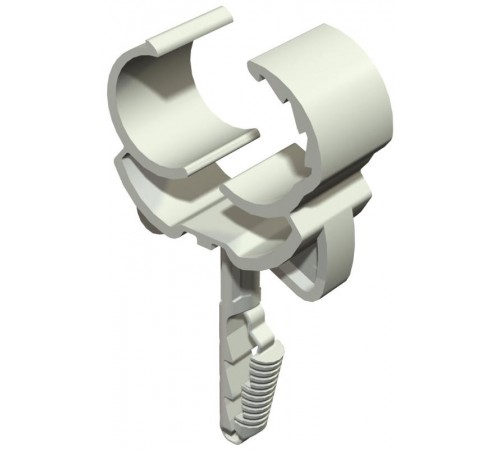 Трубный зажим SNAP 12-15,5mm на защелке с дюбелем (1976 12-15)  2148501  OBO Bettermann