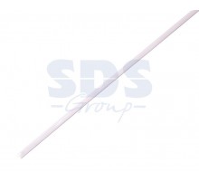 Термоусадочная трубка 10,0/5,0 мм, белая (бухта 100 м)  49-1001  REXANT