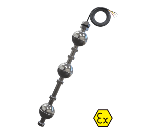 Датчик уровня поплавковый ПДУ-3.3.500.300.50/3-ЕХ  112433  ОВЕН