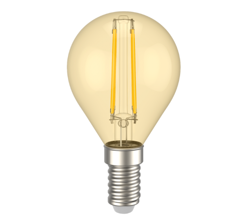 Лампа светодиодная LED G45 шар золото 7Вт 230В 2700К E14 серия 360°  LLF-G45-7-230-30-E14-CLG  IEK