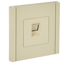FORTE&PIANO Розетка комп. RJ45 кат.5E FP432 ваниль  FP-K10-1-K10  IEK
