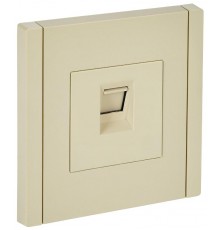 FORTE&PIANO Розетка комп. RJ45 кат.5E FP432 ваниль  FP-K10-1-K10  IEK