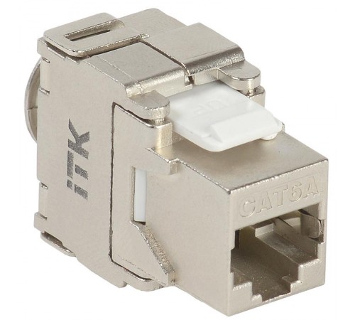 Модуль Keystone Jack кат.6A STP, IDC Dual, верт. зад.  CS1-1C6AF-D2  ITK