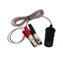 Удлинитель автоприкуривателя от аккумулятора 1.5 м  16-0215  REXANT