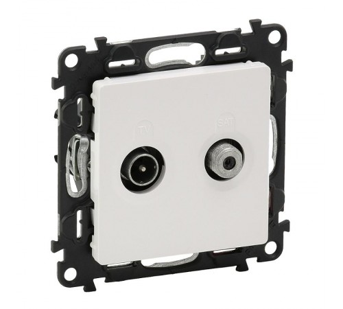 Valena LIFE DIY Белый Розетка TV-SAT "звезда" 5-862МГц/950-2400 МГц.  753464  Legrand