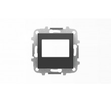 Накладка для механизма цифрового FM-радио арт.9368 и/или механизма (блока) ДУ арт.9368.2, серия SKY, цвет чёрный барх.2CLA856800A1501 ABB