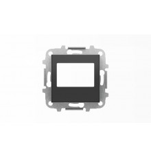 Накладка для механизма цифрового FM-радио арт.9368 и/или механизма (блока) ДУ арт.9368.2, серия SKY, цвет чёрный барх.2CLA856800A1501 ABB