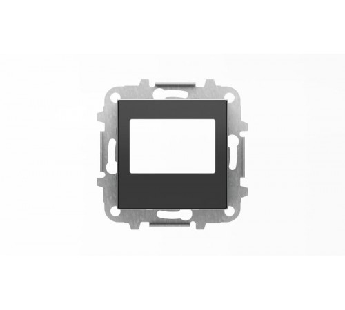 Накладка для механизма цифрового FM-радио арт.9368 и/или механизма (блока) ДУ арт.9368.2, серия SKY, цвет чёрный барх.2CLA856800A1501 ABB