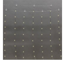 Гирлянда Дождь из росы 3х3м, 300LED, теплый белый, IP20, USB + пульт управления, с крючками для крепления  315-886  NEON-NIGHT