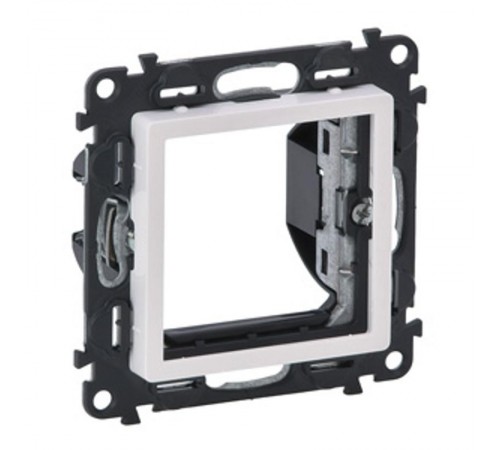 Valena LIFE Белый Адаптер для механизмов Mosaic 2-модульных  752144  Legrand