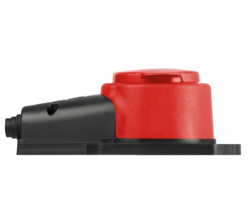 Колодка  KX-1e-RED-IP44 каучуковая с заземлением 1 розетка 16A IP44 красная  Б0068412  ЭРА