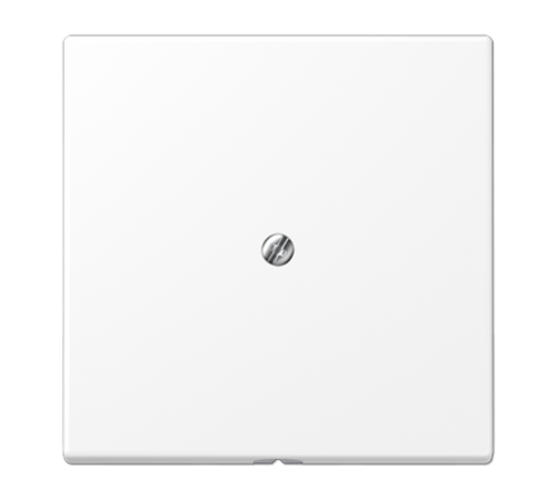 Кабельный вывод с разгрузкой натяжения; дюропласт; белый матовый  LS990AWWM  Jung