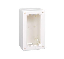 Simon Connect Блок настенный на 1 S-модуль Сима Классик, накладной монтаж, белый  SC100-9  Simon