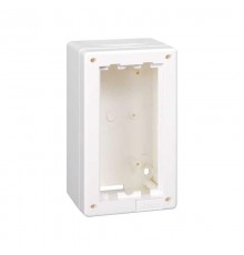 Simon Connect Блок настенный на 1 S-модуль Сима Классик, накладной монтаж, белый  SC100-9  Simon