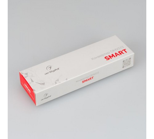 Конвертер SMART-K25-DMX512 (230V, 2x1A, TRIAC) (Arlight, Пластик)  027129  Arlight