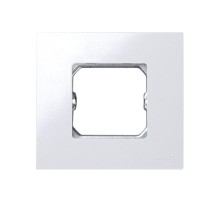 Simon 27 Рамка базовая, 1 пост, 85х91мм, (+суппорт), S27 Play, белый  2700610-030  Simon