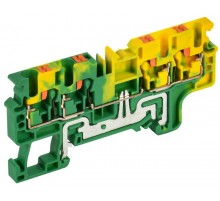 Колодка клеммная CP-MC-PEN земля 4 вывода 2,5мм2  YCT22-03-4-K52-002  IEK