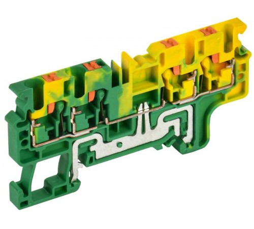 Колодка клеммная CP-MC-PEN земля 4 вывода 2,5мм2  YCT22-03-4-K52-002  IEK