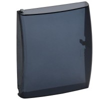Дверца для корпуса пластикового КМПн-6 IP41 черная прозрачная TEKFOR Mini  TFM-KP72D-DV-06-K02  IEK