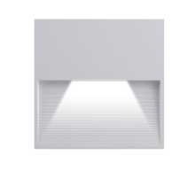Светильник светодиодный архитектурный PST/W S120120 3w 4000K White IP65 накл для подсветки стен и ступеней  .5024809  Jazzway