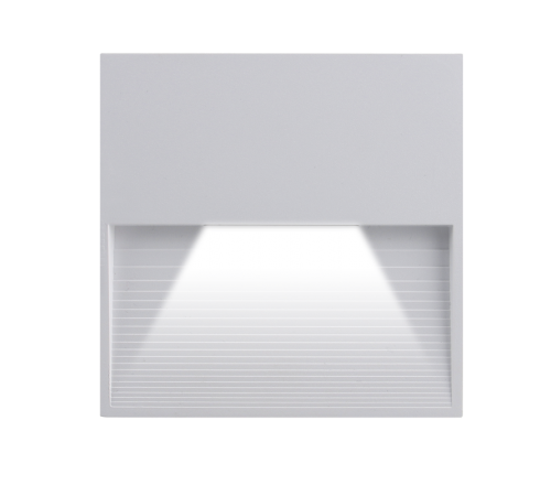 Светильник светодиодный архитектурный PST/W S120120 3w 4000K White IP65 накл для подсветки стен и ступеней  .5024809  Jazzway