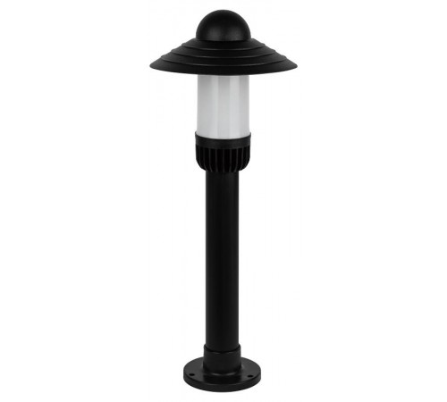 Садово-парковый светильник НТУ 01-60-008 Поллар 1121 черный напольный  Б0057494  ЭРА
