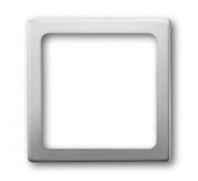 Плата центральная (накладка) для механизма светоиндикатора 2062 U, серия pur/сталь  1731-0-1955   2CKA001731A1955  ABB