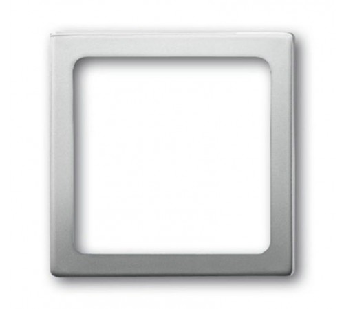 Плата центральная (накладка) для механизма светоиндикатора 2062 U, серия pur/сталь  1731-0-1955   2CKA001731A1955  ABB