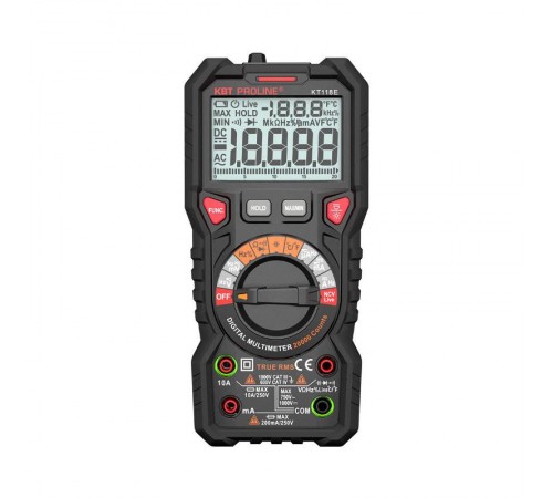 Мультиметр цифровой KT 118E серия PROLINE  88548  КВТ