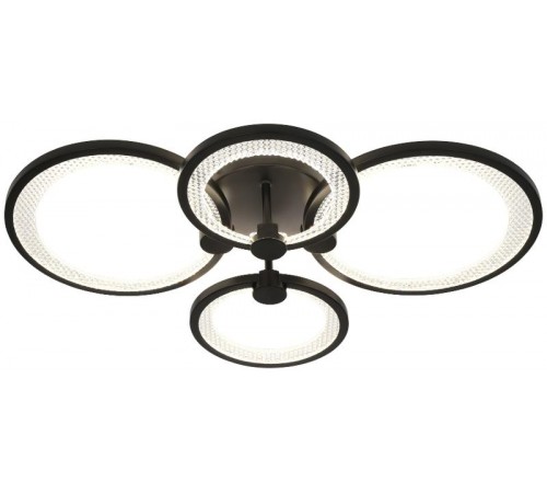 Светильник потолочный светодиодный  Модерн Odry CLL-1-78-RC BK с ДУ 78W 3000-6500К черный  Б0069751  ЭРА