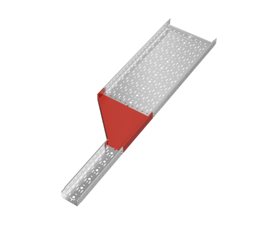 Переходник левый 80х150-500 мм "ПЛЮС" HD  PDplus80-150-500-L HD   КМ-профиль