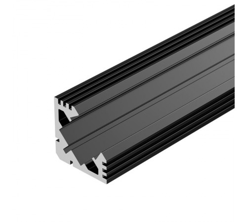 Профиль PDS45-T-2000 ANOD Black  015033  Arlight