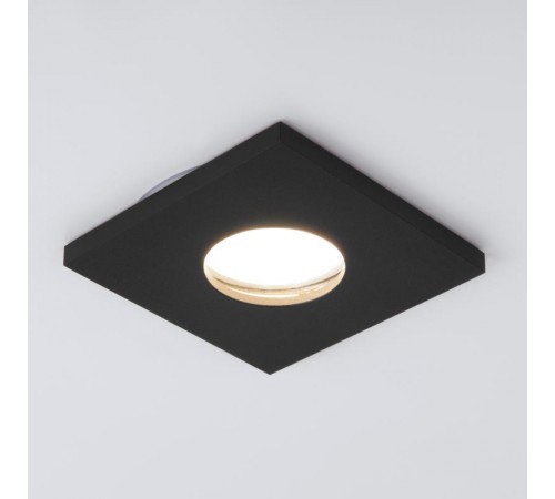 Светильник точечный встраиваемый влагозащищенный 126 MR16 черный матовый  a053362  Elektrostandard