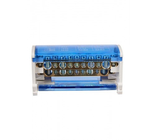 Шины на DIN-рейку в корпусе (кросс-модуль) L+PEN 2х11  YND10-2-11-050  IEK