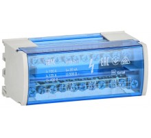 Шины на DIN-рейку в корпусе (кросс-модуль) L+PEN 2х11  YND10-2-11-050  IEK