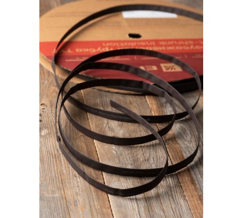 Термоусаживаемая трубка ТУТ нг 8/4 черная EKF PROxima  tut-8-b  EKF