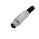 TV-разъем штекер никелированный без пайки REXANT  05-2012  REXANT
