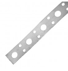 Лента перфорированная 12х0,7, оцинкованная прямая (25 м) - накл.  141978  Tech-KREP